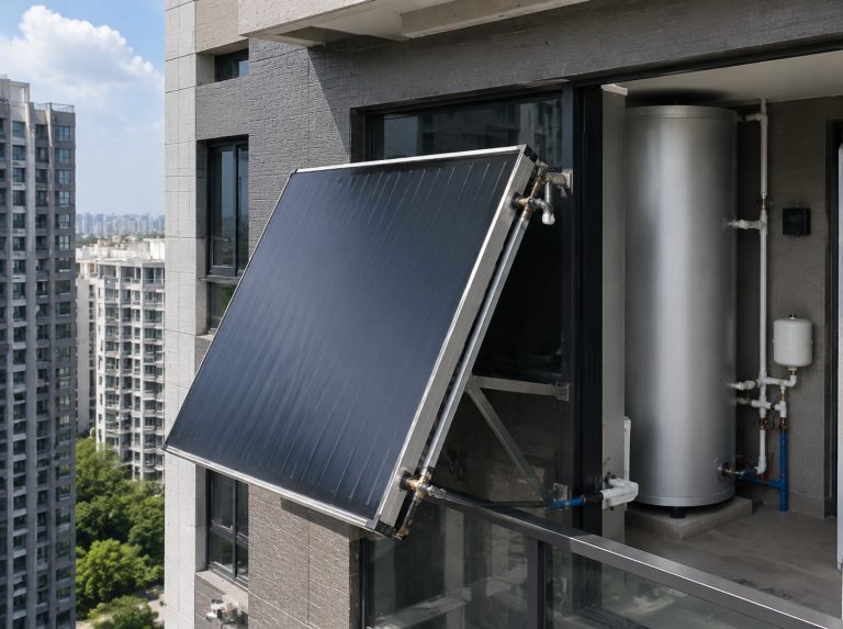 北关区阳台壁挂式平板太阳能热水器